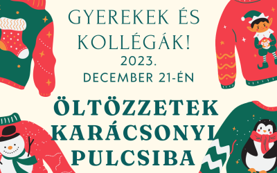 December 21 – Öltözz Te is Karácsonyi pulcsiba