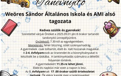 Tanévnyitó az alsóban