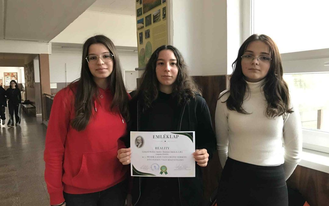 Természettudományi verseny – felső